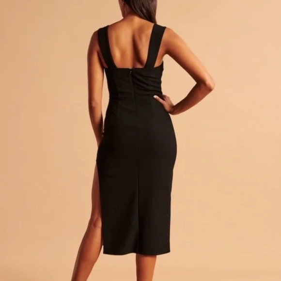 BNWT - A&F Wide Strap Slim Midi Dress - Picture 2 of 4